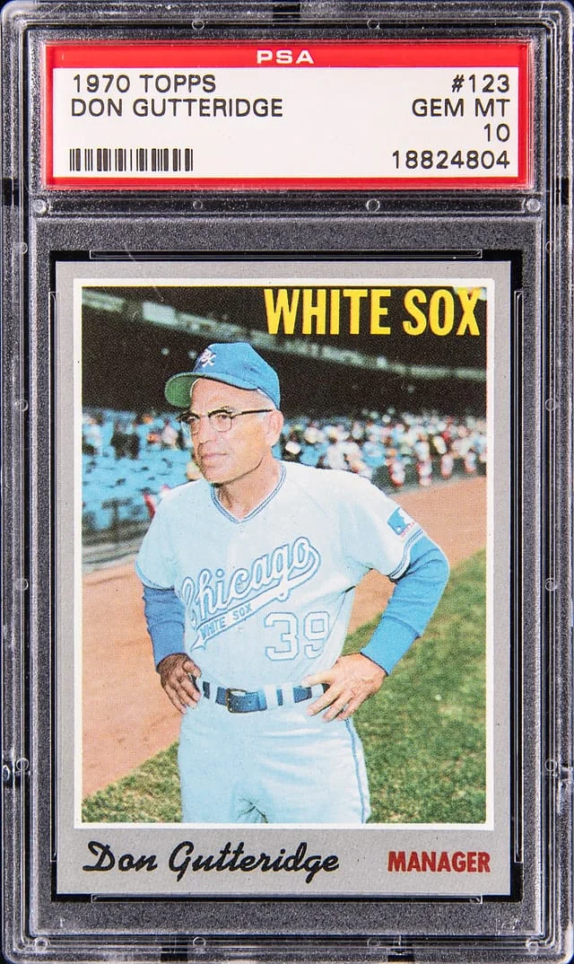 1970 Topps Don Gutteridge #123 card image