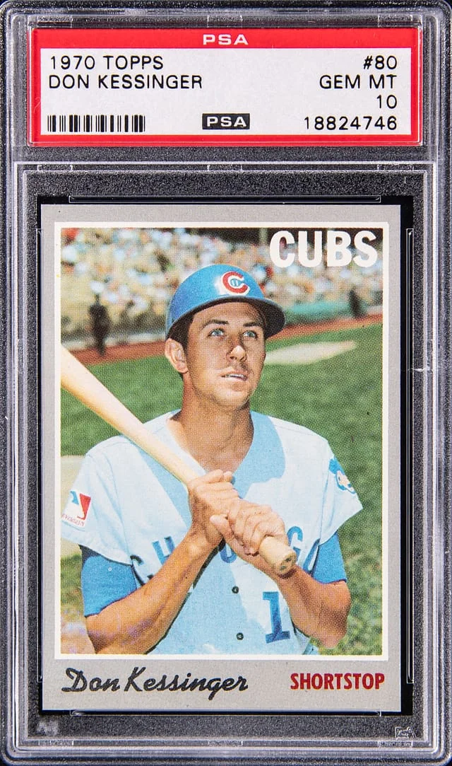 1970 Topps Don Kessinger #80 card image
