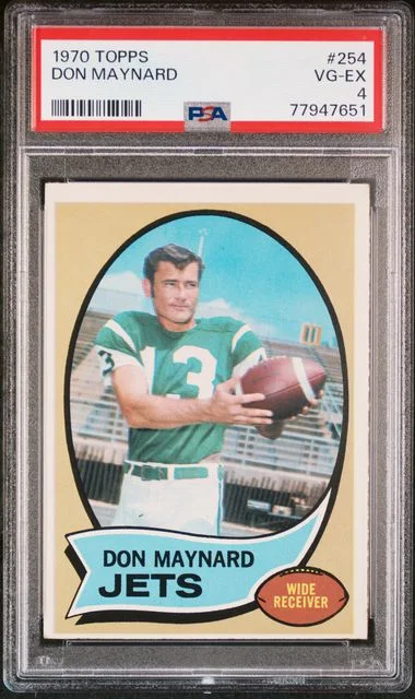 1970 Topps Don Maynard #254 card image