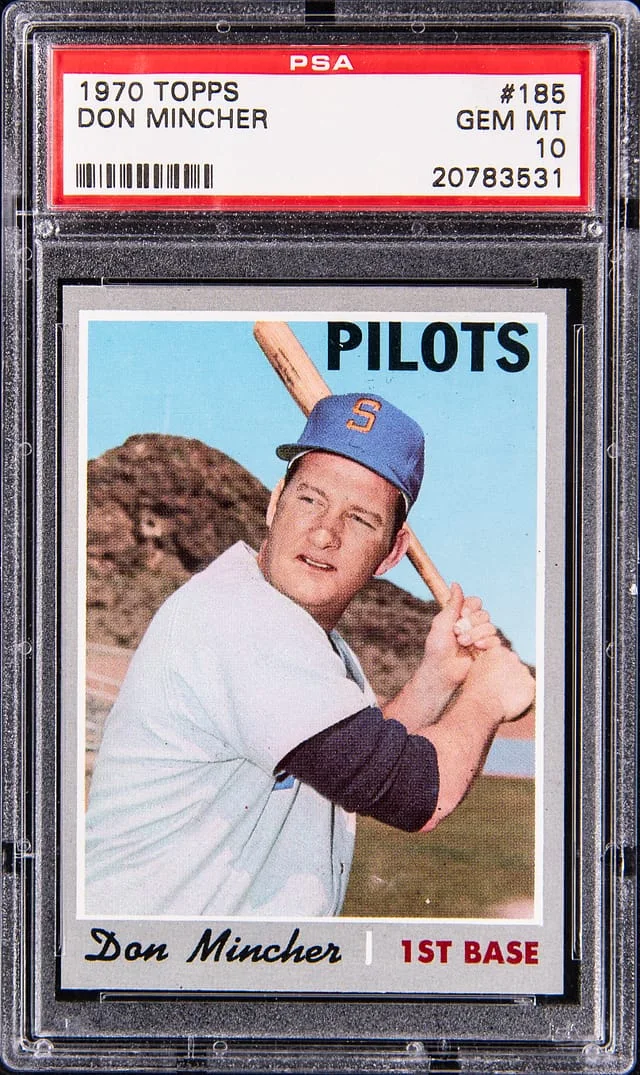 1970 Topps Don Mincher #185 card image