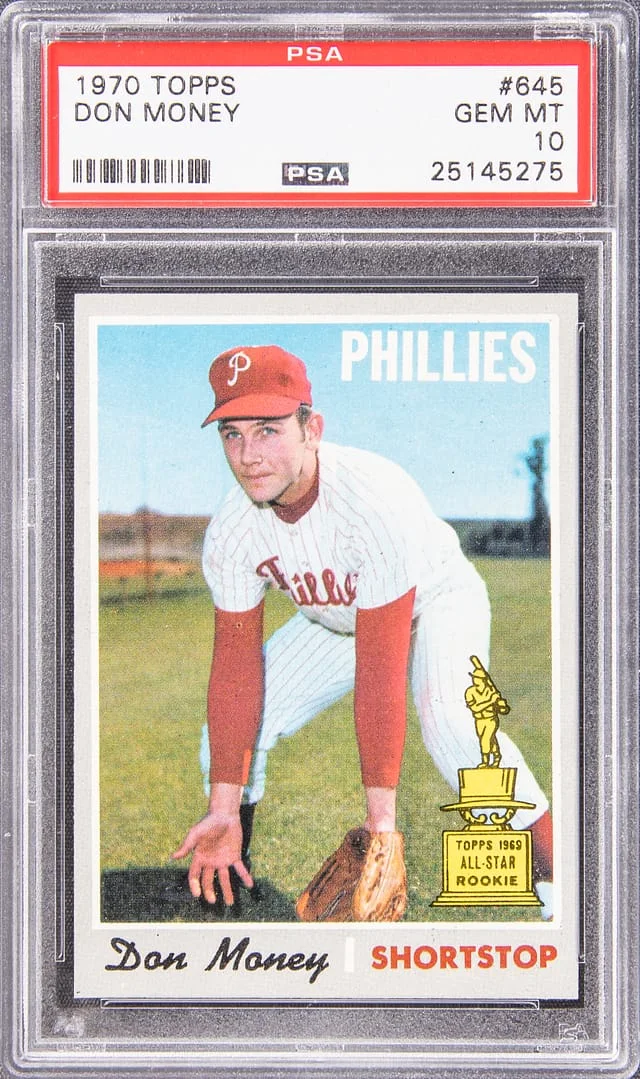 1970 Topps Don Money #646 card image