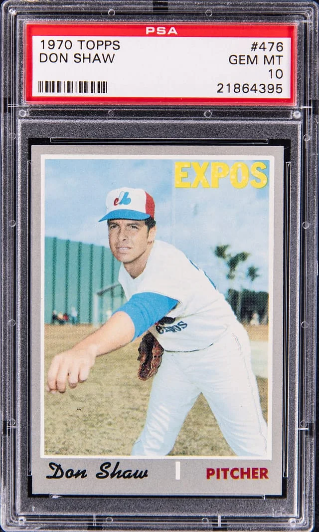 1970 Topps Don Shaw #476 card image