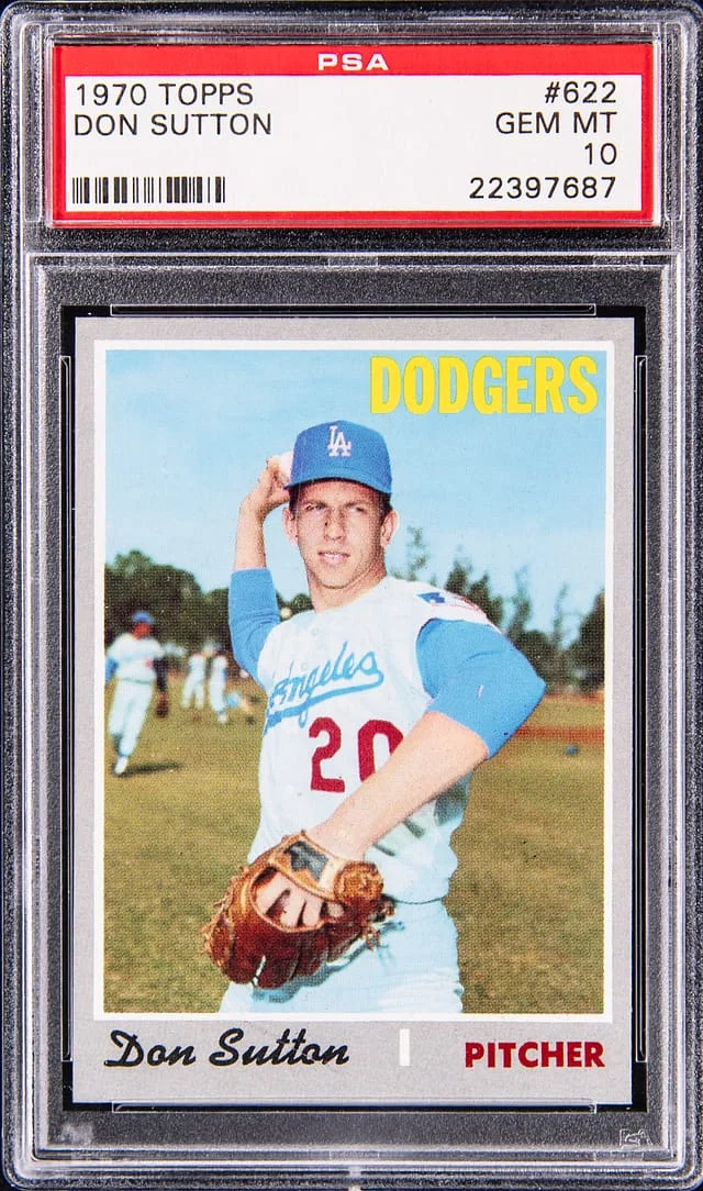 1970 Topps Don Sutton #622 card image