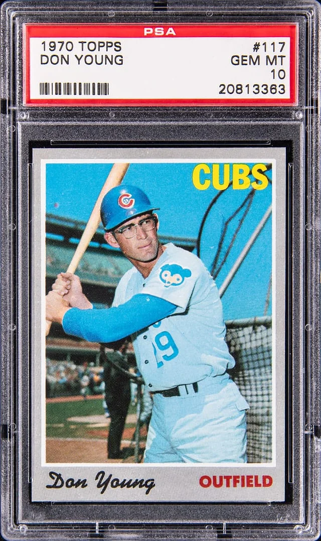 1970 Topps Don Young #117 card image