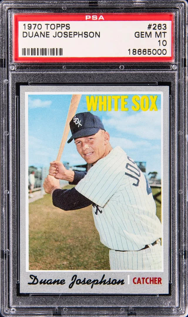 1970 Topps Duane Josephson #263 card image