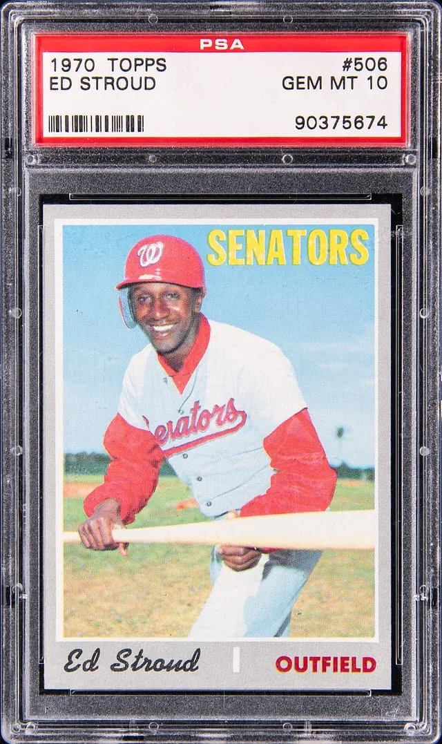 1970 Topps Ed Stroud #506 card image