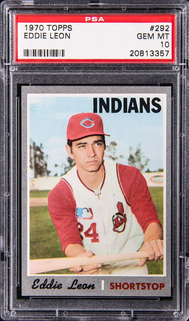 1970 Topps Eddie Leon #292 card image