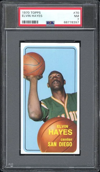 1970 Topps Elvin Hayes #70 card image