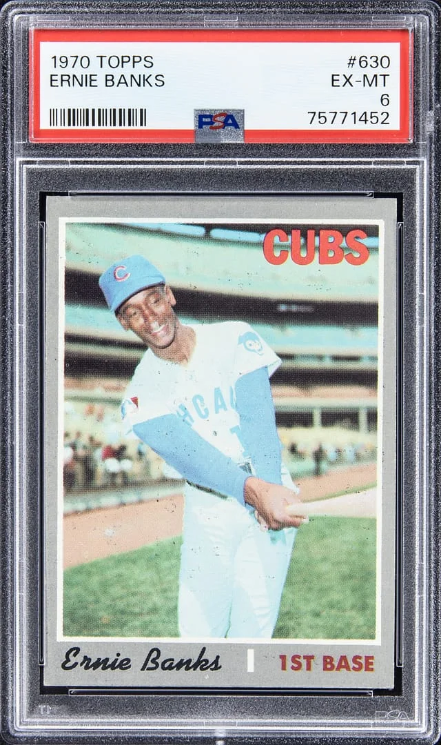 1970 Topps Ernie Banks #630 card image