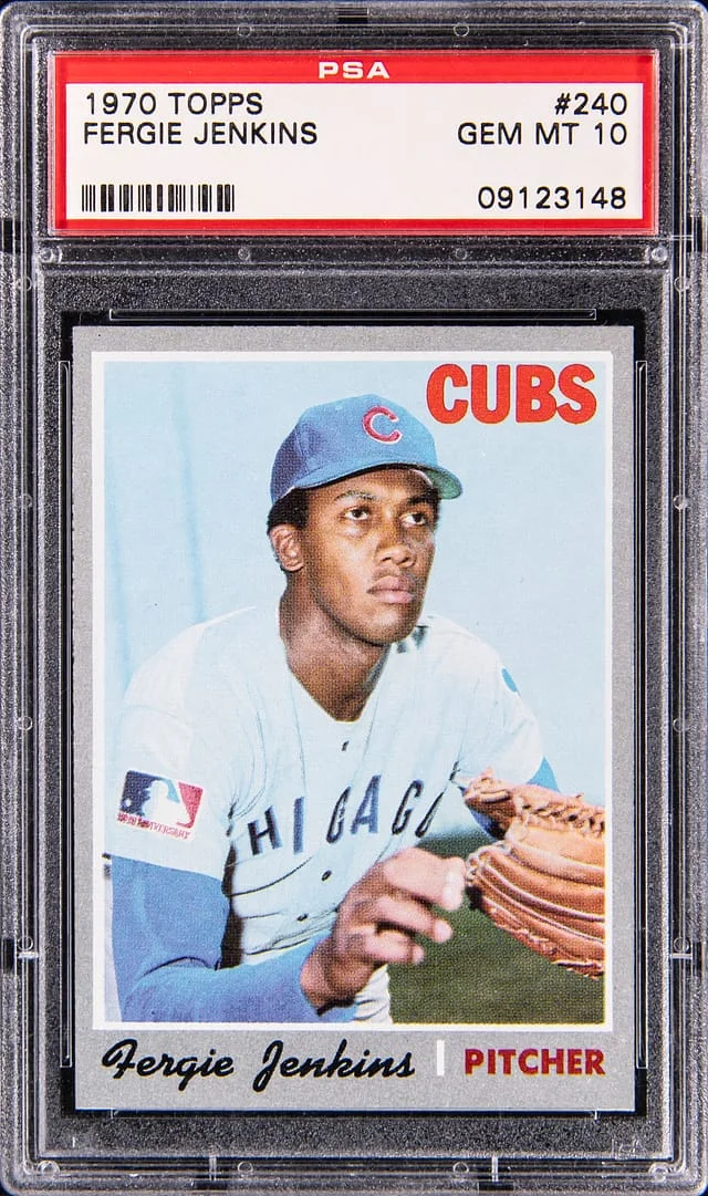 1970 Topps Fergie Jenkins #240 card image