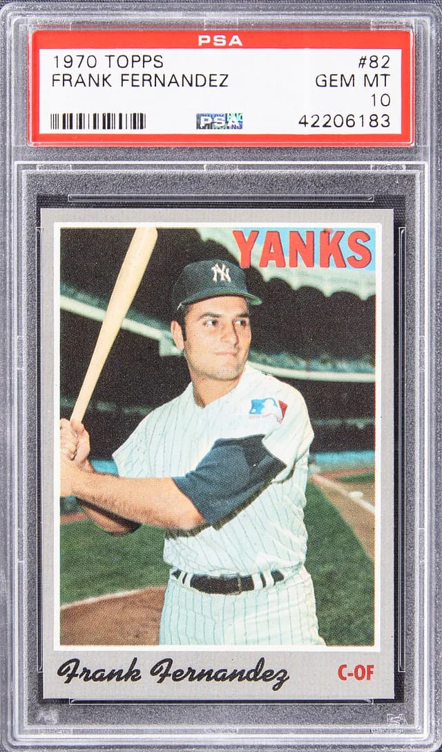 1970 Topps Frank Fernandez #82 card image