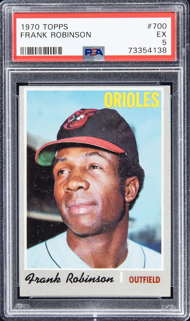 1970 Topps Frank Robinson #700 card image