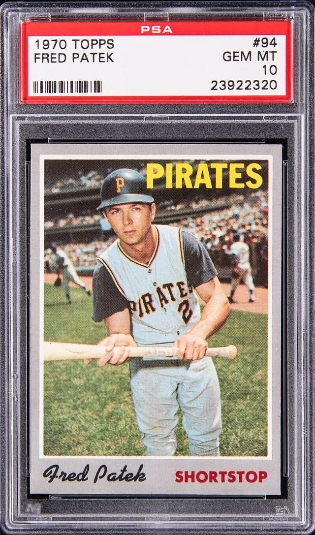 1970 Topps Fred Patek #94 card image