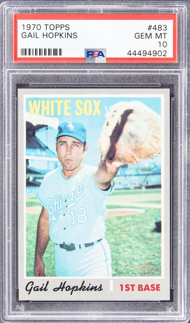 1970 Topps Gail Hopkins #483 card image