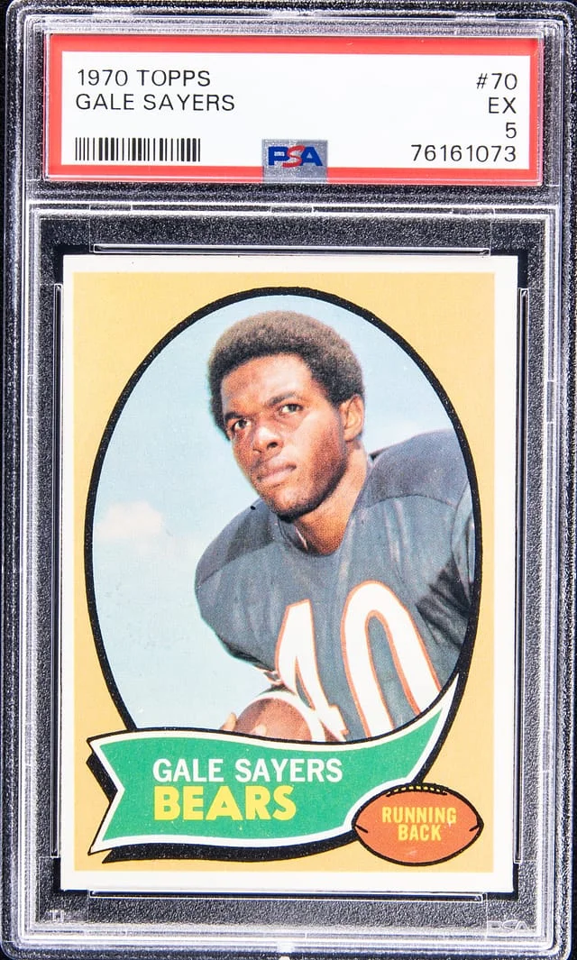 1970 Topps Gale Sayers #70 card image