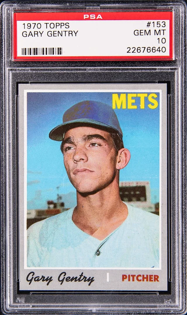 1970 Topps Gary Gentry #153 card image