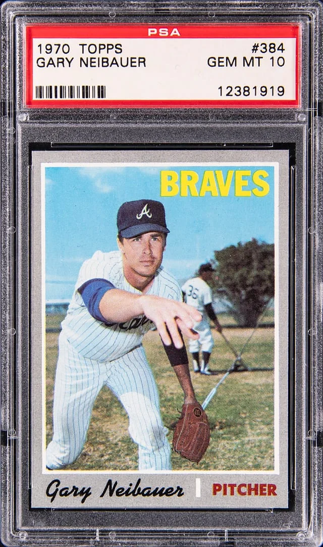 1970 Topps Gary Neibauer #384 card image
