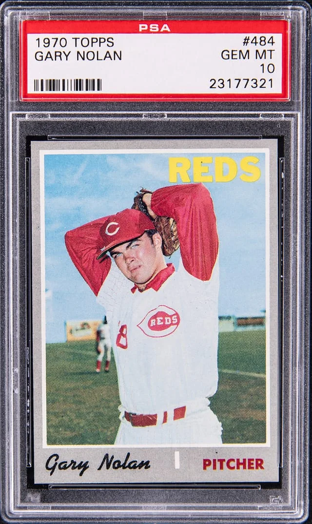 1970 Topps Gary Nolan #484 card image