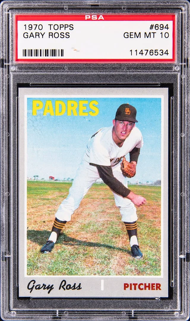 1970 Topps Gary Ross #694 card image