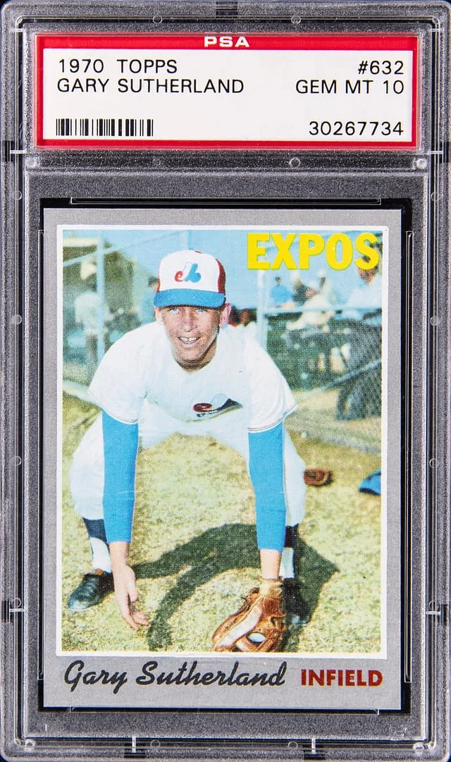 1970 Topps Gary Sutherland #632 card image