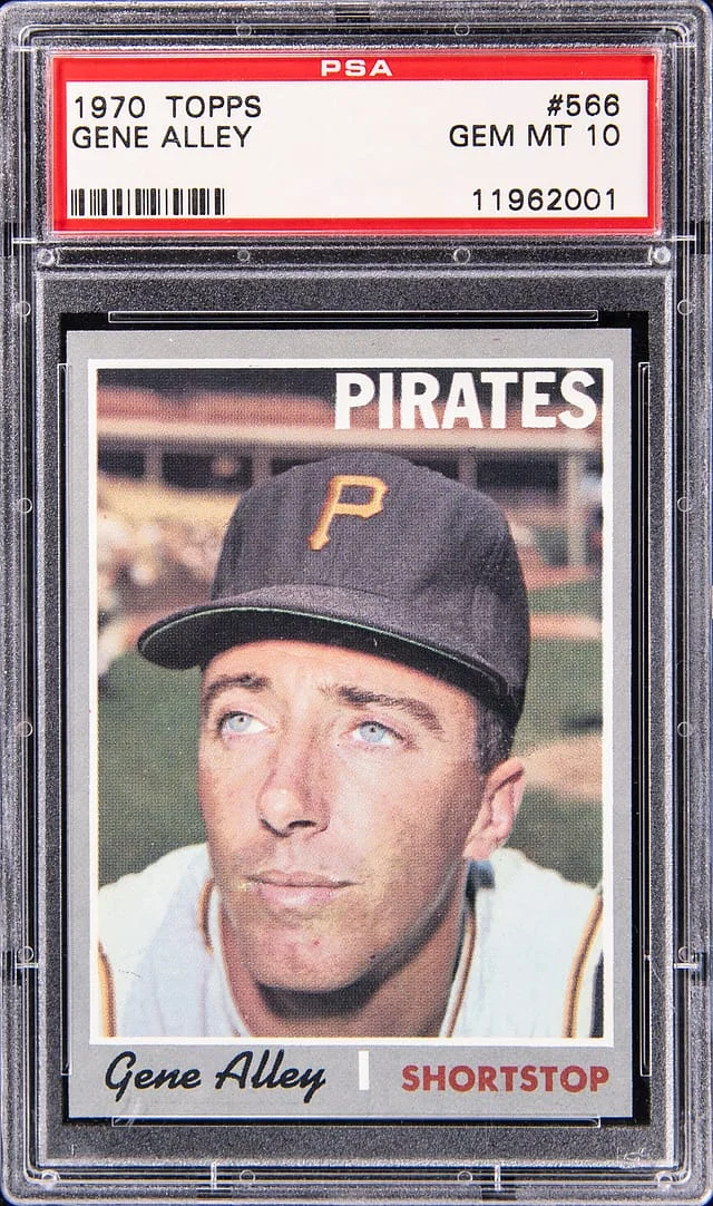 1970 Topps Gene Alley #566 card image