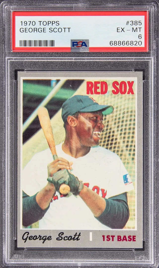 1970 Topps George Scott #385 card image