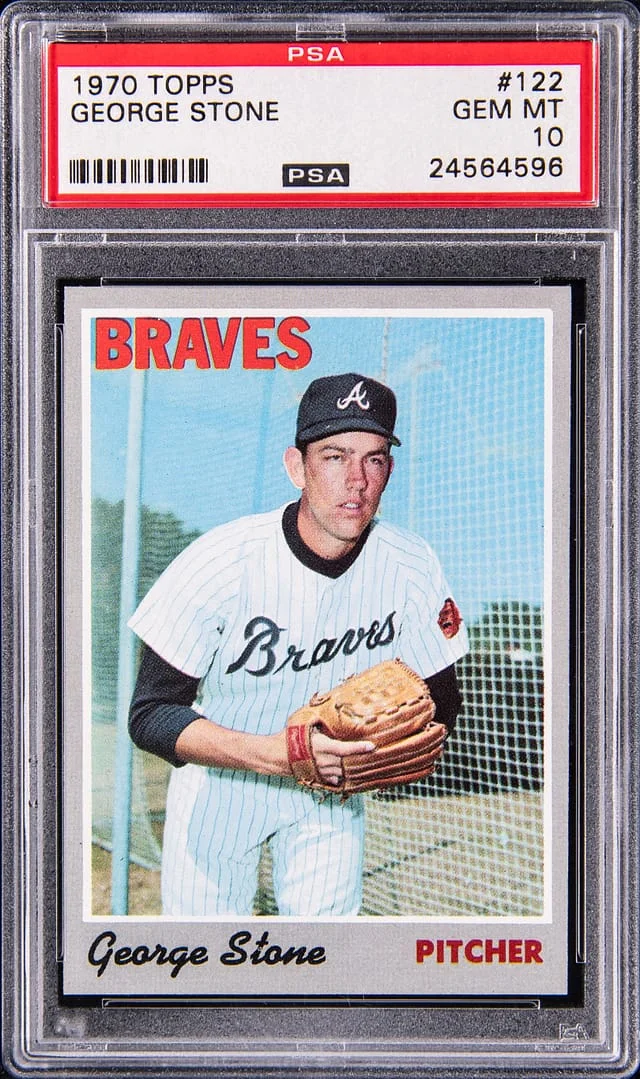 1970 Topps George Stone #122 card image