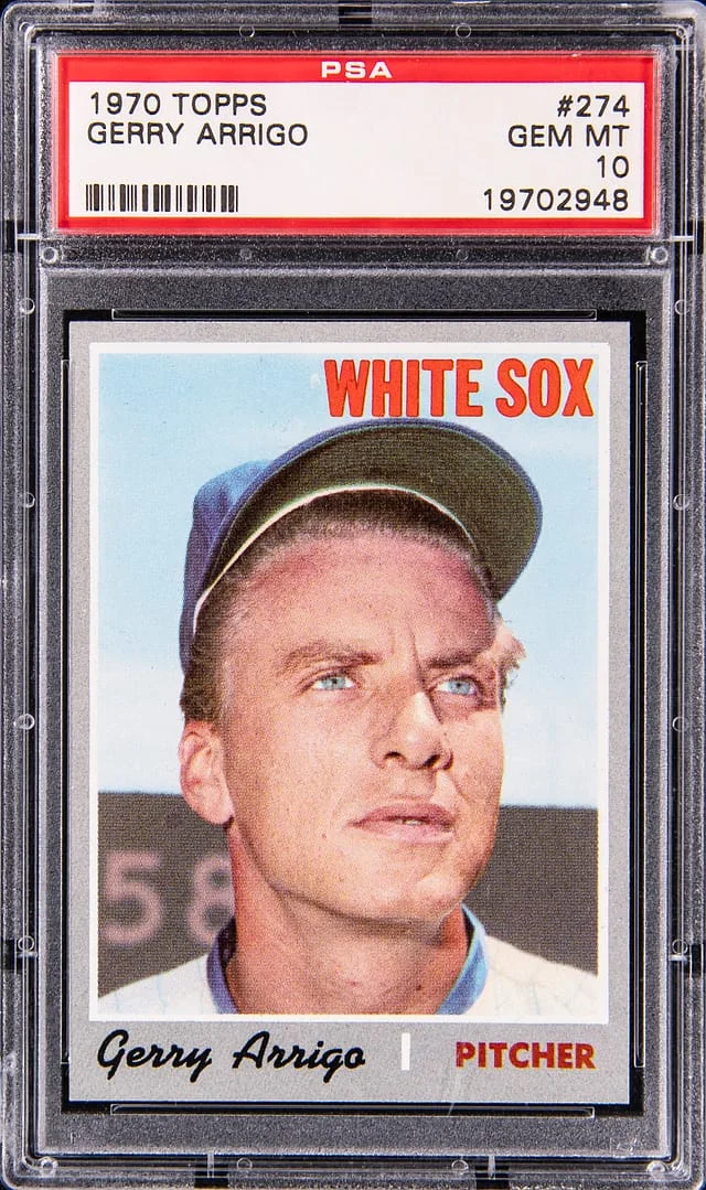 1970 Topps Gerry Arrigo #274 card image