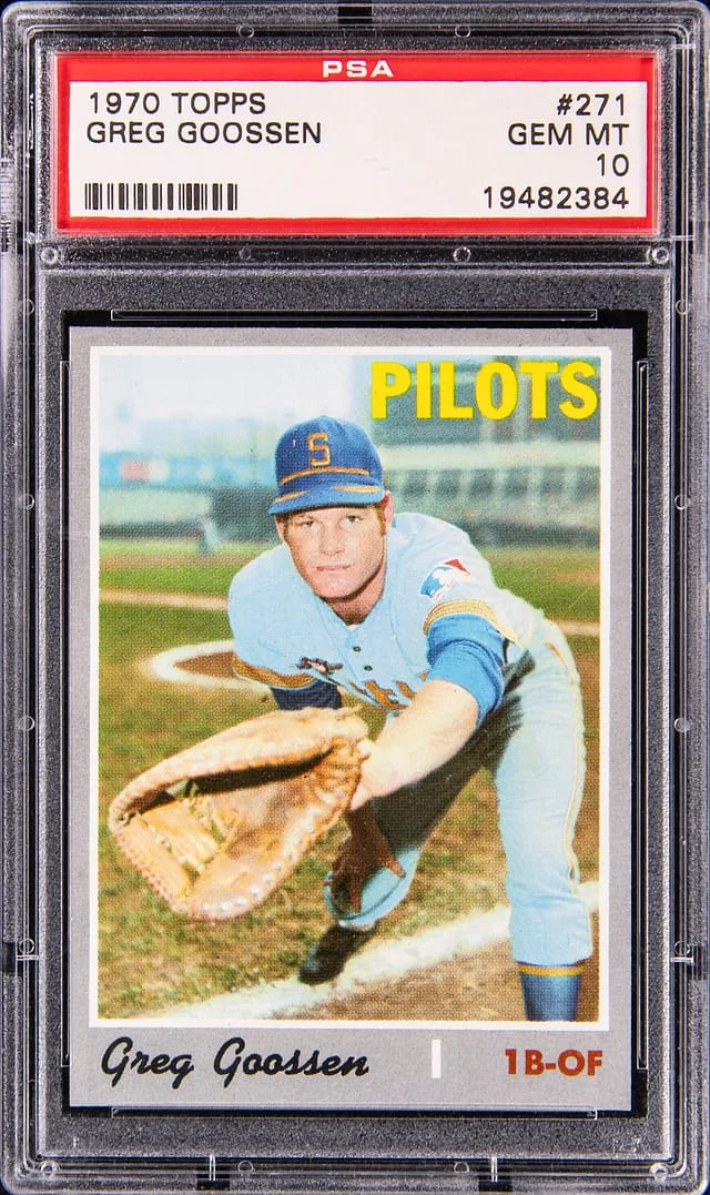 1970 Topps Greg Goossen #271 card image