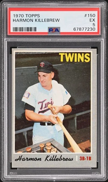 1970 Topps Harmon Killebrew #150 card image