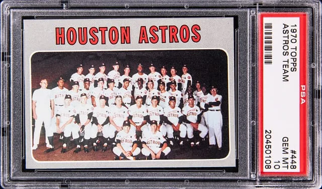 1970 Topps Houston Astros #448 card image