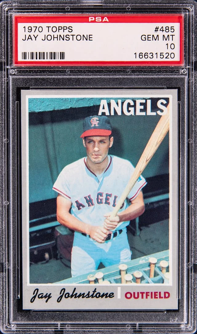 1970 Topps Jay Johnstone #485 card image