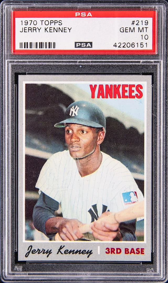 1970 Topps Jerry Kenney #219 card image