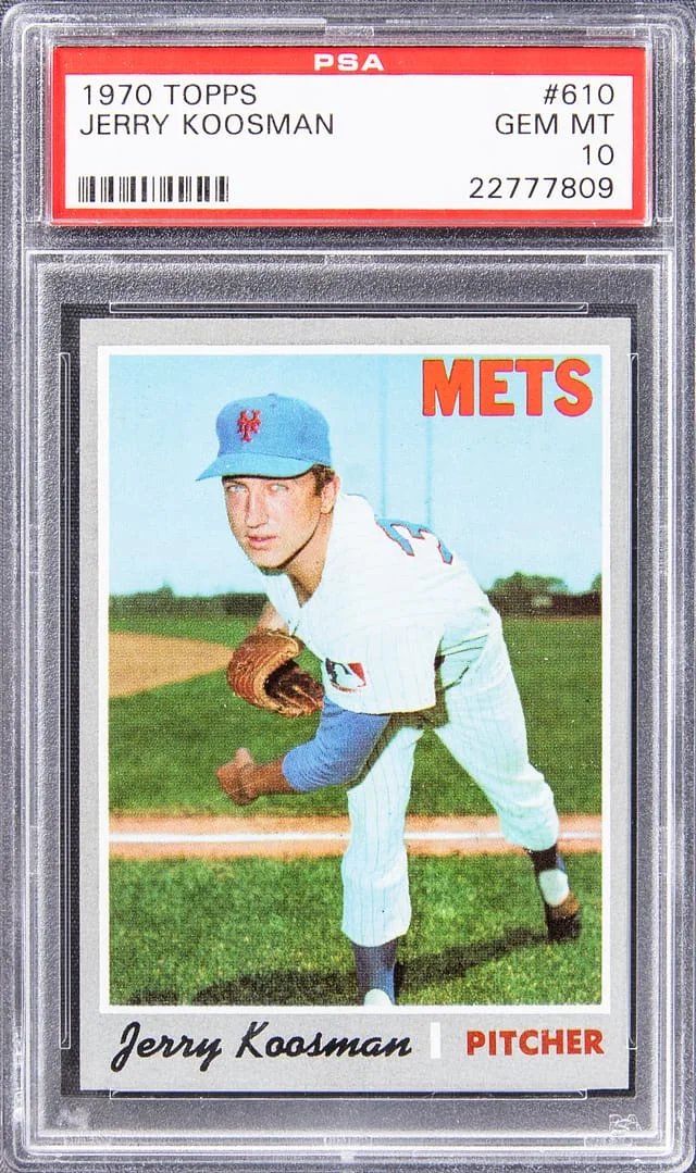 1970 Topps Jerry Koosman #610 card image
