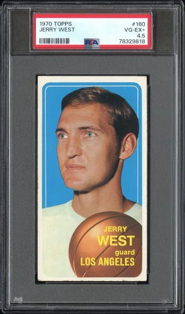 1970 Topps Jerry West #160 card image