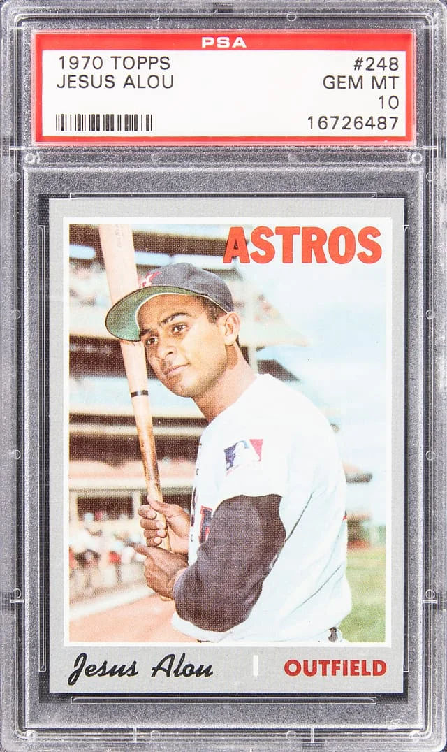 1970 Topps Jesus Alou #248 card image
