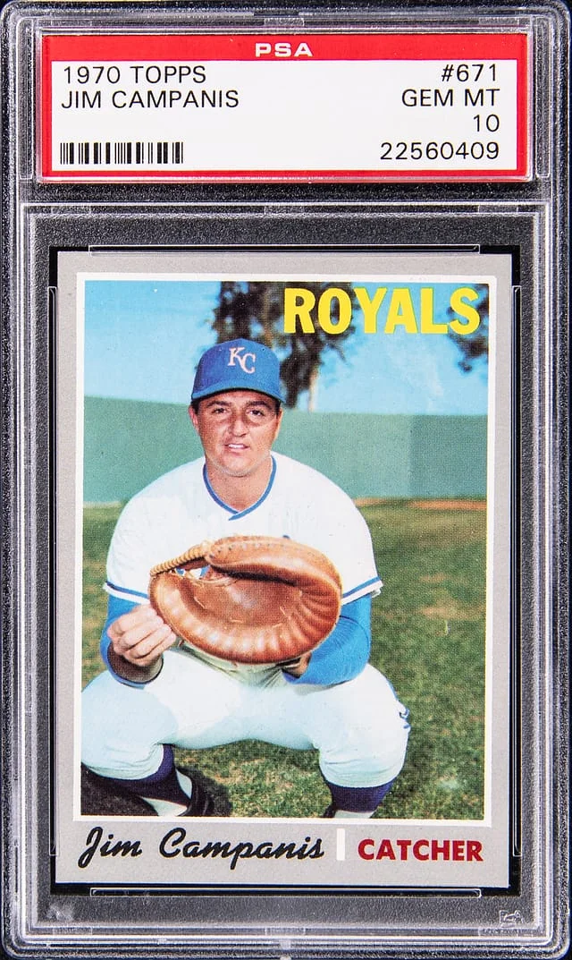 1970 Topps Jim Campanis #671 card image