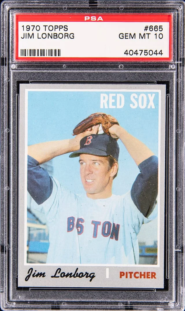 1970 Topps Jim Lonborg #665 card image
