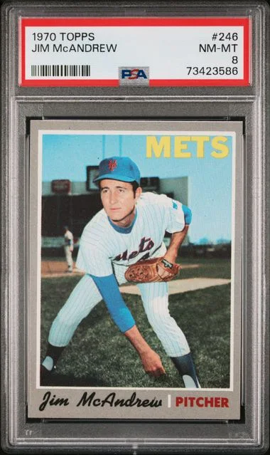 1970 Topps Jim McAndrew #246 card image