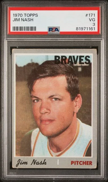 1970 Topps Jim Nash #171 card image