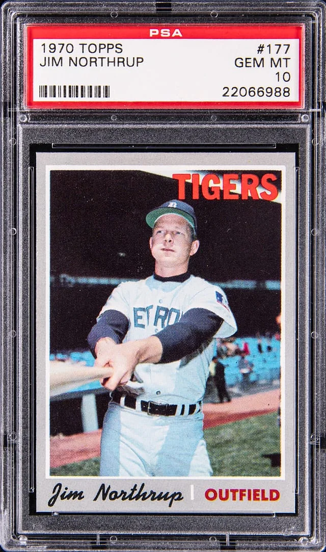 1970 Topps Jim Northrup #177 card image