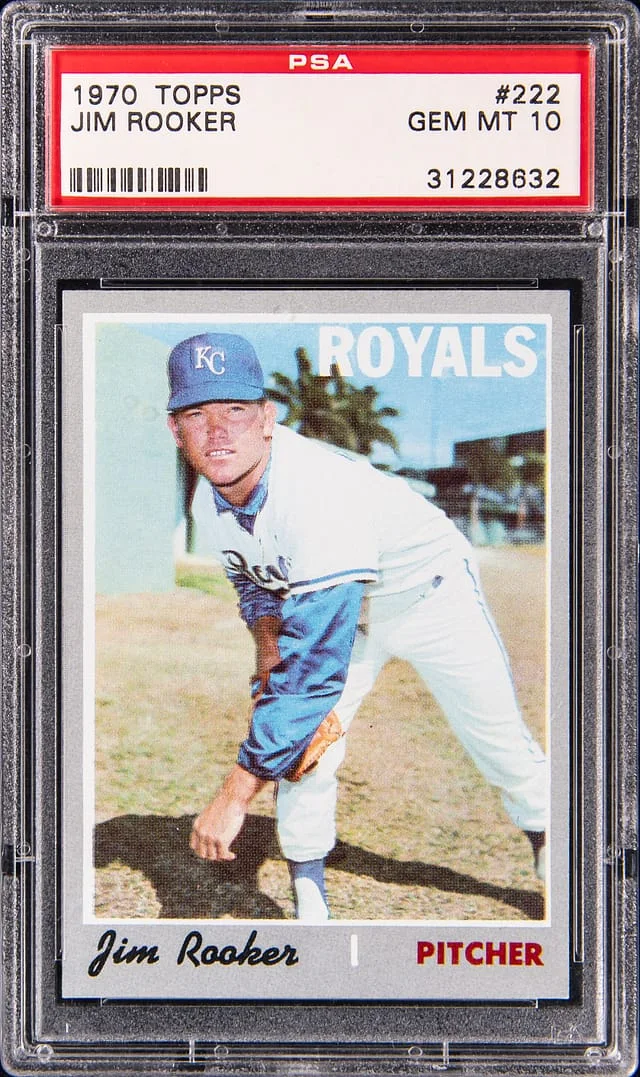1970 Topps Jim Rooker #222 card image