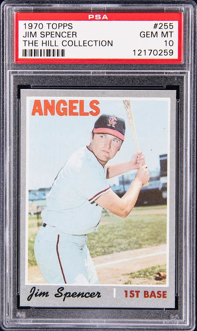1970 Topps Jim Spencer - Ex-The Hill Collection #255 card image