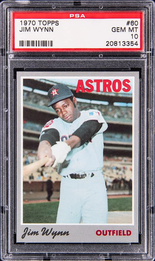1970 Topps Jim Wynn #60 card image