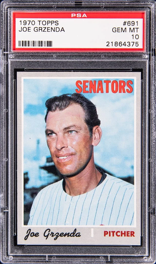 1970 Topps Joe Grzenda #691 card image
