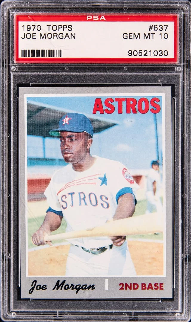 1970 Topps Joe Morgan #537 card image