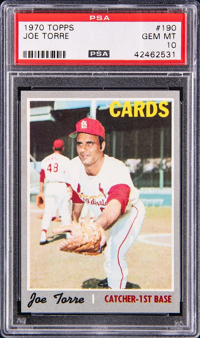 1970 Topps Joe Torre #190 card image