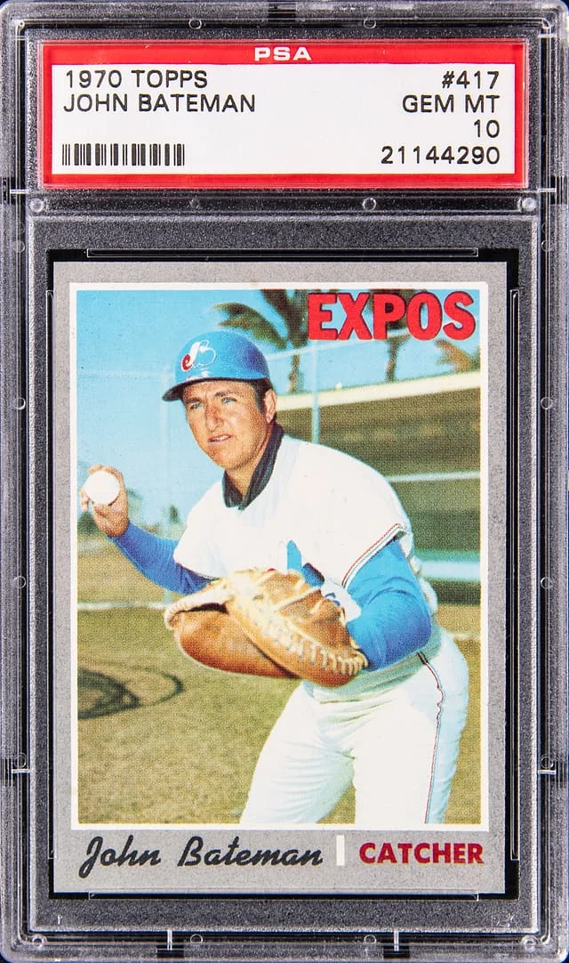 1970 Topps John Bateman #417 card image