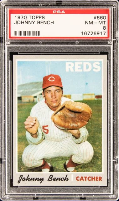 1970 Topps Johnny Bench #660 card image