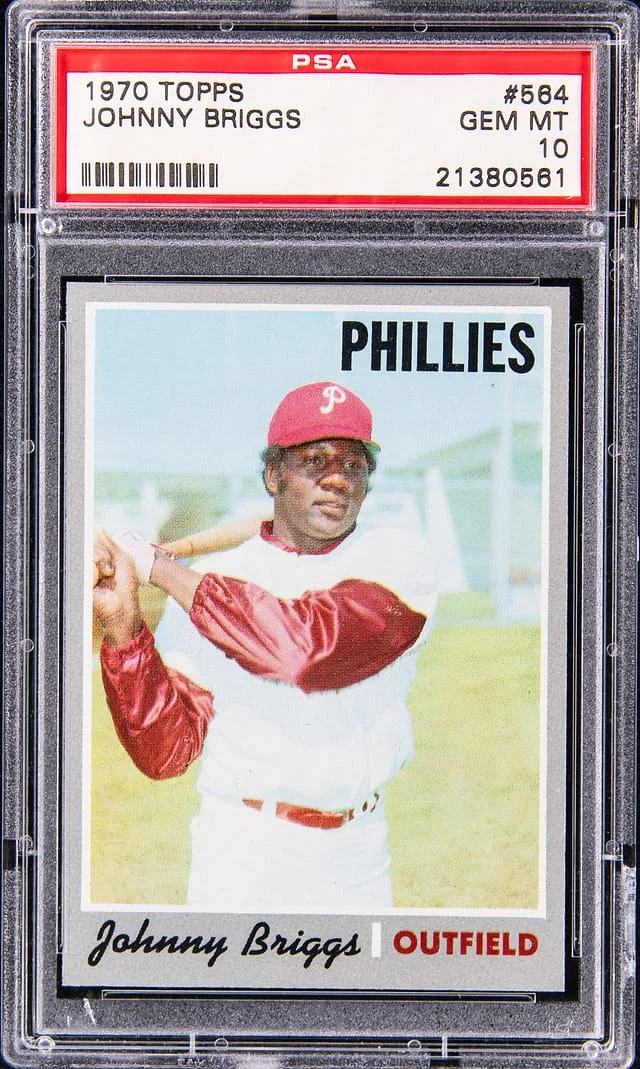 1970 Topps Johnny Briggs #564 card image